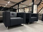 (1) Nieuw Gelderland 6111 Fauteuil blauw leer Design stoel, Huis en Inrichting, Fauteuils, Nieuw, Ophalen of Verzenden, Gelderland