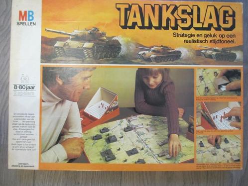 Tankslag - tactisch spel voor 2 spelers, Hobby en Vrije tijd, Gezelschapsspellen | Bordspellen, Gebruikt, Een of twee spelers