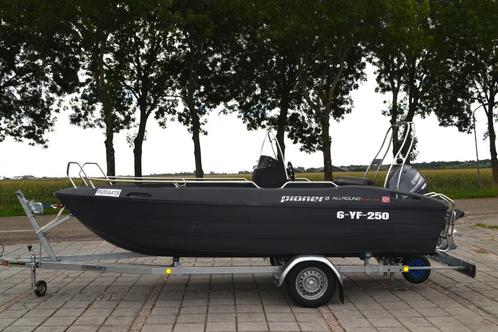 Pioner 15 Allround + Yamaha F30 + Marlin trailer, Watersport en Boten, Vis- en Consoleboten, Zo goed als nieuw, 10 tot 30 pk, 3 tot 6 meter