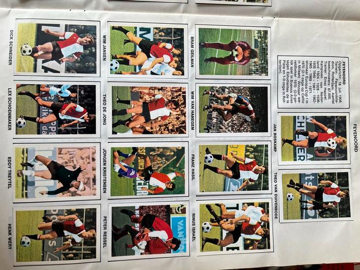 7 Voetbalsterren Boeken 1969-1975 + WK'74, Verzamelen, Sportartikelen en Voetbal, Gebruikt, Boek of Tijdschrift, Overige sporten
