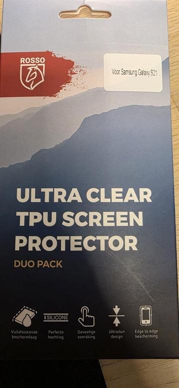 Rosso Screen Protector Voor Samsung Galaxy S21 (2stuks) beschikbaar voor biedingen