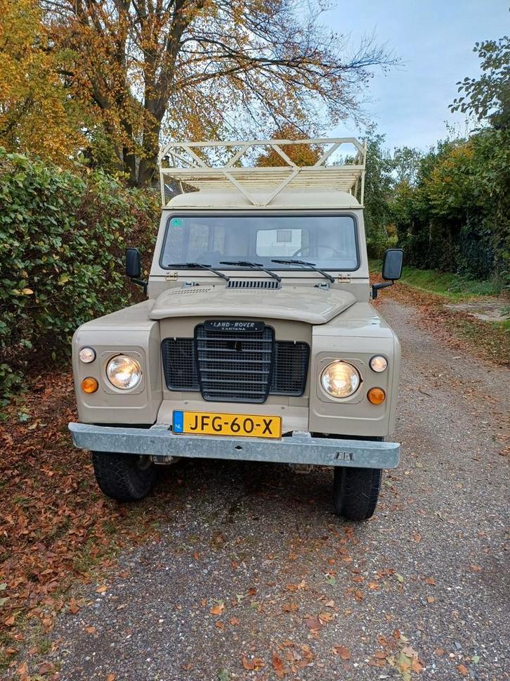 Land Rover 109 Santana 1983 serie lll, Auto's, Overige Auto's, Particulier, Diesel, Stationwagon, Geïmporteerd, Bruin, Ophalen