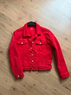 Rode spijkerjas dames, Kleding | Heren, C en A, Ophalen of Verzenden, Zo goed als nieuw, Rood