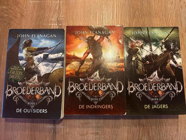 Boeken: broederband 1,2 en 3 - zelf ophalen, Boeken, Fantasy, Gelezen, Ophalen