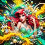 5 Disney diamond painting pakket 50x50 vierkante steentje 29, Hobby en Vrije tijd, Ophalen of Verzenden, Nieuw, Knutselwerk