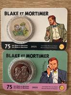 Blake en Mortimer Setje 2021 - Koninklijke Munt van België, Postzegels en Munten, Ophalen of Verzenden, Metaal, Setje
