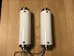 Vintage Wandlampen - Set van 2, Huis en Inrichting, Lampen | Wandlampen, Ophalen of Verzenden, Gebruikt, Glas