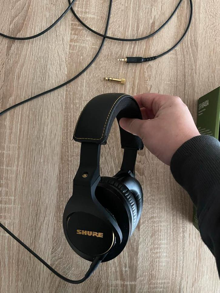 Shure SRH840A Studio Koptelefoon - Perfecte Staat!, Audio, Tv en Foto, Koptelefoons, Zo goed als nieuw, Over oor (circumaural)