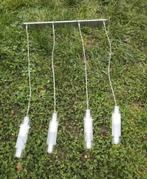 Deco Mode Hanglamp Irena 4lt - E14, Huis en Inrichting, Lampen | Hanglampen, Ophalen, Zo goed als nieuw, Glas, 75 cm of meer