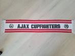 Vintage Ajax Sjaal "Ajax Cupfighters", Ophalen of Verzenden, Zo goed als nieuw, Ajax, Vaantje of Sjaal