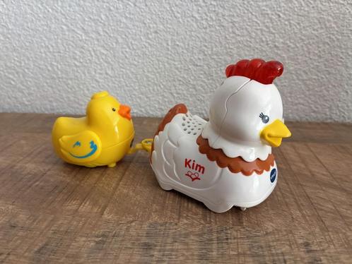 Vtech Zoef Zoef dieren Kim Kip met kuikentje. PRIMA staat., Kinderen en Baby's, Speelgoed | Vtech, Gebruikt, 6 maanden tot 2 jaar