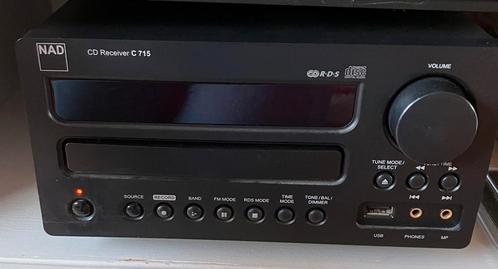 NAD CD Receiver C715, Audio, Tv en Foto, Versterkers en Receivers, Gebruikt, Stereo, Overige merken, Ophalen