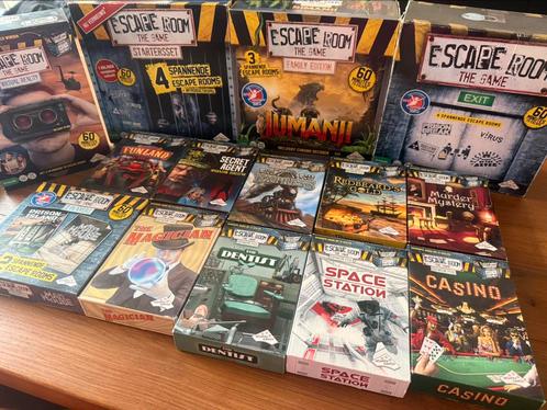Escaperoom the game, Hobby en Vrije tijd, Gezelschapsspellen | Overige, Gebruikt, Ophalen of Verzenden