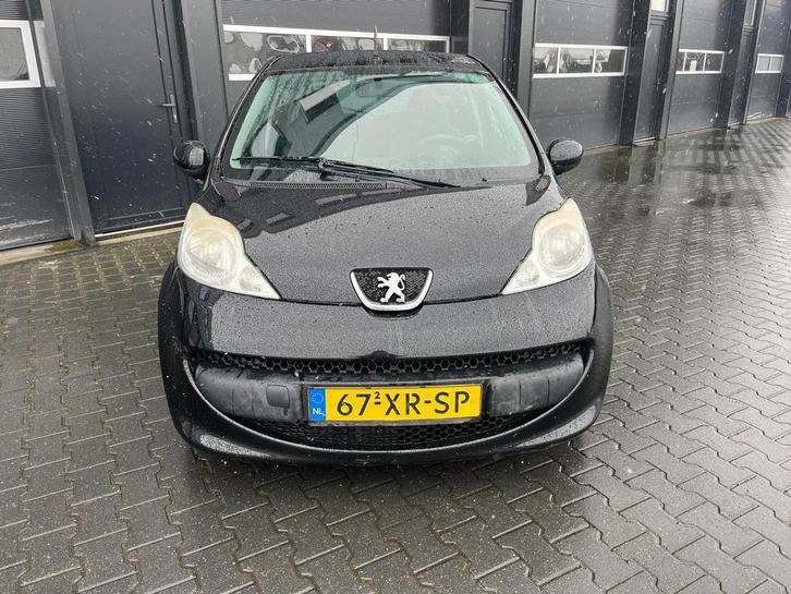 Peugeot 107 1.0 12V 5DR 2007 Zwart, Auto's, Peugeot, Bedrijf, Benzine, A, Hatchback, Handgeschakeld, Origineel Nederlands, Zwart