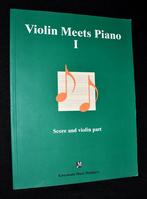 Violin Meets Piano I -Score And Violin Part - Lajos Vigh (Ko, Verzenden, Klassiek, Les of Cursus, Zo goed als nieuw