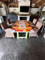 Gratis mozaiektafel voor onder de overkapping, 216x100 cm, Antiek en Kunst, Ophalen