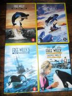 DVD's Free Willy 4 X, Cd's en Dvd's, Dvd's | Kinderen en Jeugd, Avontuur, Ophalen of Verzenden, Zo goed als nieuw, Vanaf 6 jaar