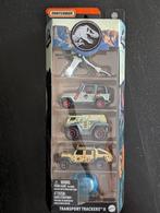 Matchbox 5-pack Jurassic World Transport Trackers 2, Ophalen of Verzenden, Nieuw