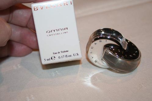 BVLGARI Omnia Crystalinne EdT 5 ml Nieuw & OVP, Verzamelen, Parfumverzamelingen, Nieuw, Miniatuur, Gevuld, Verzenden