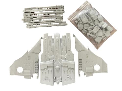 Warhammer 40K Tau Tiger Shark Recast, Hobby en Vrije tijd, Wargaming, Zo goed als nieuw, Warhammer, Figuurtje(s), Ophalen of Verzenden