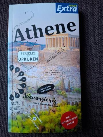 ANWB reisgids - Athene + handige kaart beschikbaar voor biedingen