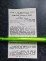 Bidprentje Helenaveen Eindhoven Adrianus Kivits 1896 1958, Ophalen, Bidprentje