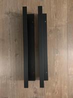 IKEA Mosslanda schilderijplank zwart 2x, Huis en Inrichting, Woonaccessoires | Wandplanken en Boekenplanken, Ophalen of Verzenden