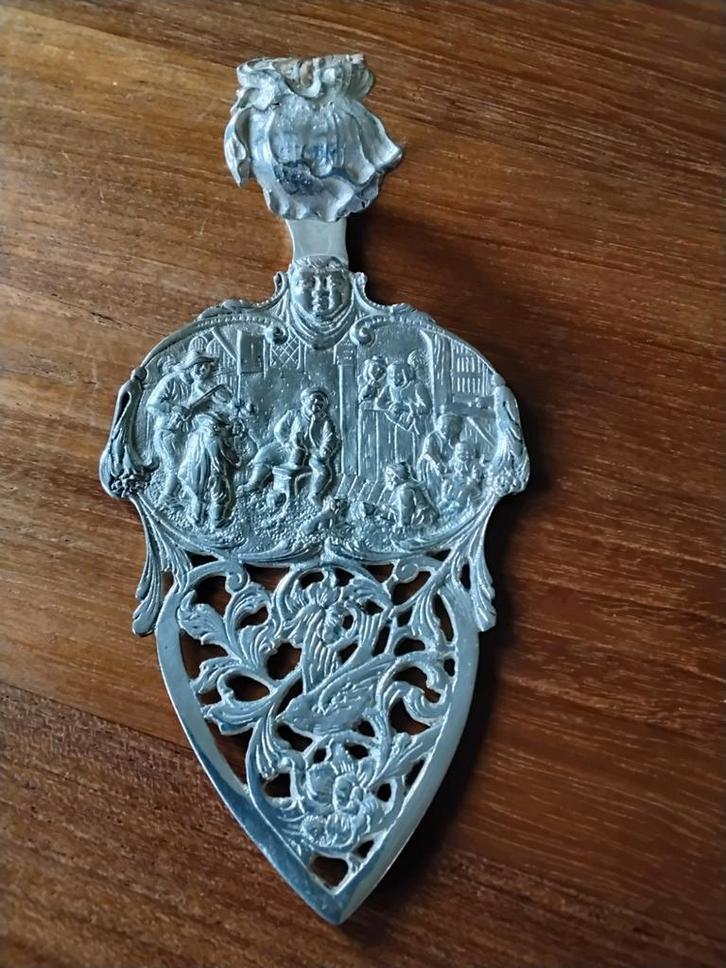 Mooie Verzilverde Taartschep, Antiek en Kunst, Antiek | Goud en Zilver, Ophalen of Verzenden