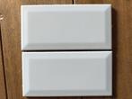 Wandtegels wit 10x20cm, Doe-het-zelf en Verbouw, Tegels, Ophalen, Zo goed als nieuw, Minder dan 5 m², 20 tot 40 cm
