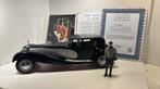 De Bugatti Royale coupe de ville 1931 franklin mint 1.16, Hobby en Vrije tijd, Modelauto's | 1:18, Overige merken, Ophalen of Verzenden