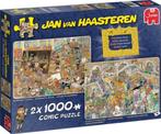 Jan van Haasteren: Een dagje naar het museum 2x 1000 stukjes, Nieuw, Ophalen of Verzenden