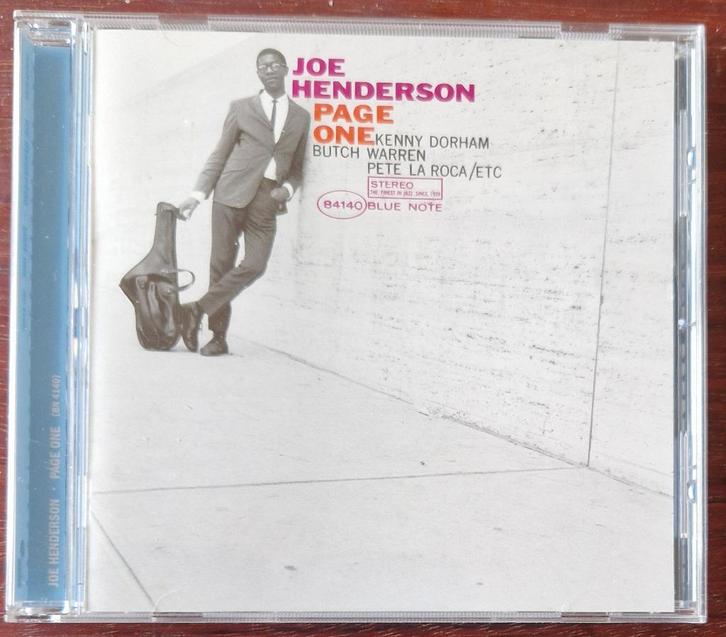 Joe Henderson – Page One, Cd's en Dvd's, Cd's | Jazz en Blues, Zo goed als nieuw, Jazz, 1960 tot 1980, Ophalen of Verzenden