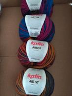 Katia artist 4x color 305 merinowol en polyamide, Hobby en Vrije tijd, Verzenden, Nieuw, Breien of Haken, Wol of Garen