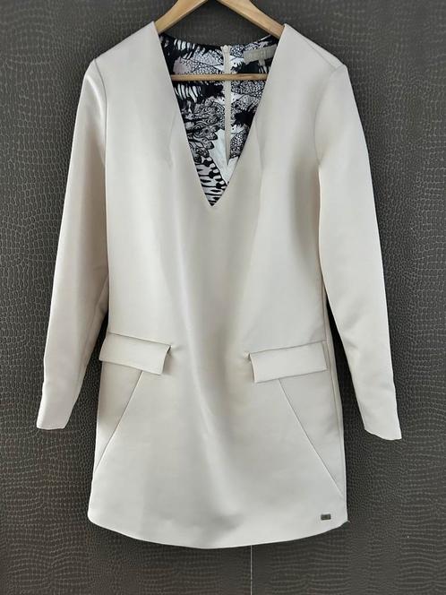 Josh V maat M, Kleding | Dames, Jurken, Zo goed als nieuw, Maat 38/40 (M), Wit, Boven de knie, Ophalen of Verzenden