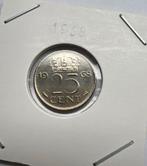 Nederland. Juliana. 25 Cent 1968. Sch. 1150-5, Postzegels en Munten, Ophalen of Verzenden, Koningin Juliana, 25 cent