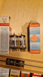 2 Telefunken ECC81 NOS NIB, Audio, Tv en Foto, Buizenversterkers, Ophalen of Verzenden