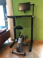 Fietsbureau en monitor, Ophalen, In hoogte verstelbaar, Zo goed als nieuw, Stabureau