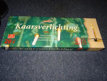 Kerstboomverlichting - 20 KAARSJES (Nieuw) beschikbaar voor biedingen
