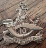 ww2 engelse cap badge ghurka.s, Ophalen of Verzenden, Landmacht, Engeland, Embleem of Badge