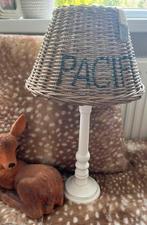 Brocante schemerlamp, tafellamp riviera maison, Huis en Inrichting, Ophalen of Verzenden, Zo goed als nieuw, Rond, Minder dan 25 cm