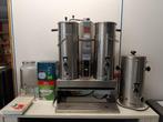 Horeca dubbele koffiemachine met wateraansluiting - Animo, Ophalen, Gebruikt, 10 kopjes of meer, Koffiemachine