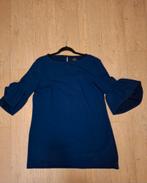 Blauwe Tuniek met wijde mouwen maat L, Blauw, Maat 42/44 (L), Ophalen of Verzenden, Gedragen