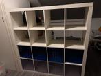 Ikea Kallax Boekenkast met 16 vakken, Huis en Inrichting, Kasten | Boekenkasten, Ophalen, Met plank(en), Kunststof, Gebruikt