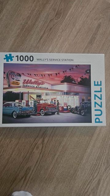 3 puzzels van 1000 stukjes, als nieuw en compleet beschikbaar voor biedingen