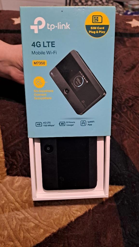TP-Link 4G LTE Mobile Wi-Fi Hotspot, Computers en Software, WiFi-versterkers, Zo goed als nieuw, Ophalen
