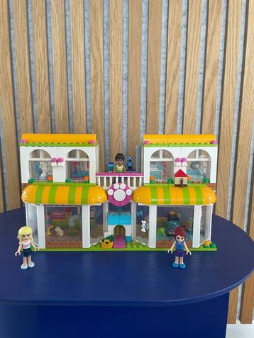 Lego friends dierenkliniek 41345 compleet met boekje en doos