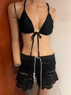 MAR DE ROSES bikini & kanten broekje M  origineel ZGAN, G, Zwart, G, Ophalen of Verzenden