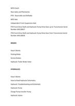 Case IH MX 100, MX100, MX110, MX120, MX135 Reparatiewerkplaa, Verzenden