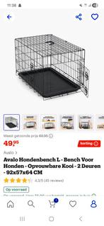 Avalo hondenbench niet gebruikt, Ophalen