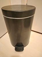 Pedaalemmer, Huis en Inrichting, Woonaccessoires | Prullenbakken, Ophalen, Met pedaal, Zo goed als nieuw, Metaal